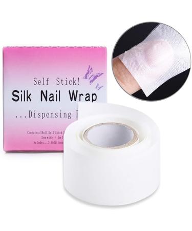Nail Repair Kit - Self Adhesive Silk Wrap for Strong Nail Protection and Extension - Salon Quality DIY Nail Art Tool - Buy Online on SooperMarket.com