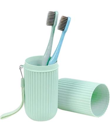 JISADER 6x Travel Toothbrush Case & Wash Cup Holder - Perfect for Business Trips | International Shipping Available - Buy Online on SooperMarket.com