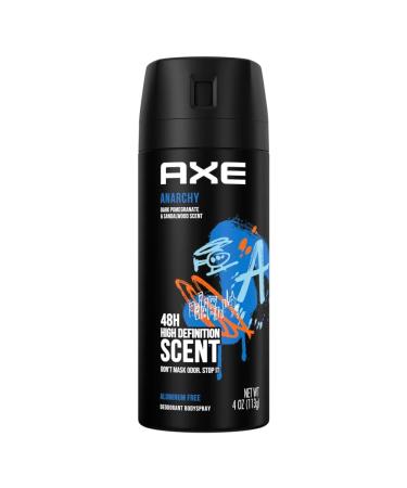 Axe Bodyspray Anarchy for Him 4 oz (Pack of 2)