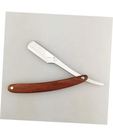 Premium Hapinary Flacberator 2ST Men's Razor Set - Professional Straight Handheld Razor & Old-Fashioned Bamboo Shave - 2 Pcs for Ultimate Grooming - Buy Online on SooperMarket.com