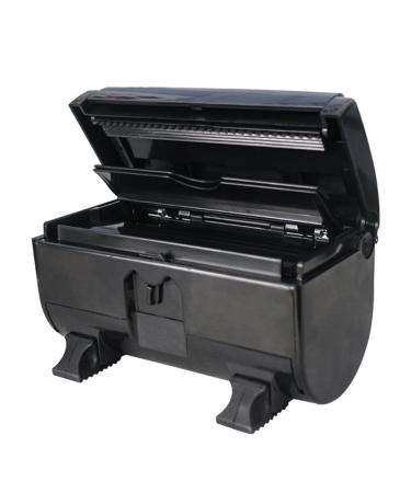 3 Pcs Tin Foil Hairdressing Foil Cutting Machine Fold Aluminium Foil Hairdressing Foil Dispenser Bin Organizer Manicure Nail Clippers Abs Environmental Protection Material Blackx3pcs 17x9cmx3pcs