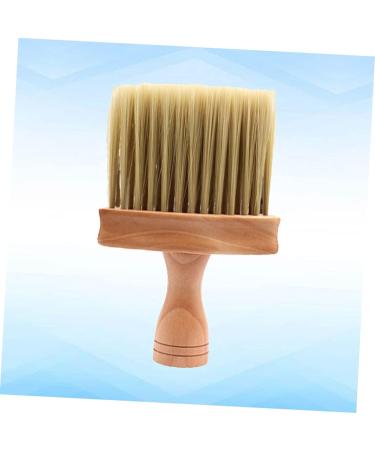 minkissy Face Duster Hair Cutting Neck Duster Barber Neck Brush Hair Sweep Brush Barber Hair Duster Hair Duster Brush Barber Neck Duster Shaving Brush Wooden Haircut Set Sharpen M Picture 1 - Buy Online on SooperMarket.com
