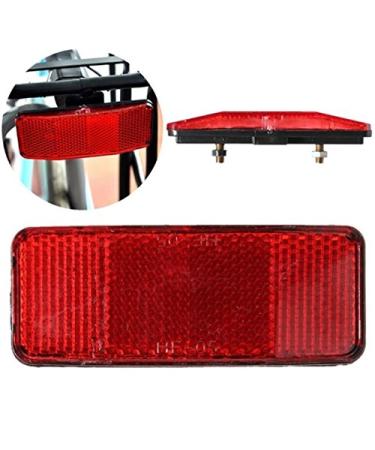 Cunluna Bicycle Safety Warning Reflector Disc for Rear Rack Frame