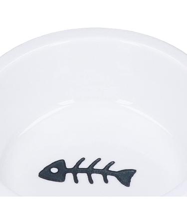 Elevate Your Pet's Dining: Ceramic Dog & Cat Bowls with Metal Frame - Prevents Vomiting & Slipping - Buy Online on SooperMarket.com
