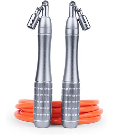 Hererope 1LB Weighted Jump Rope for Women & Men - Adjustable & Durable - Fitness & High-Intensity Workouts - Crossfit & Boxing - 8'6 M - Orange - Buy Online on SooperMarket.com