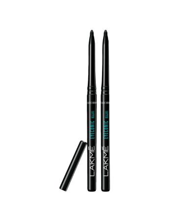 Lakme Eyeconic Kajal Twin Pack Black 0.35g with 0.35g