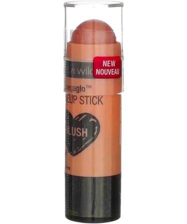 Wet n Wild MegaGlo Blush Stick - Peach Bums (0.21 oz) | Creamy, Long-Lasting Color - Buy Online on SooperMarket.com