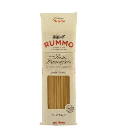 Rummo Lenta Lavorazione Spaghetti No.3 500g 500 g (Pack of 1)