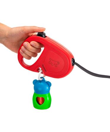 Buy Ferplast Flippy One Dog Leash - Extendable Roller Leash for Medium Dogs up to 25 kg - 5m Red | Best Price & Fast Shipping - Buy Online on SooperMarket.com