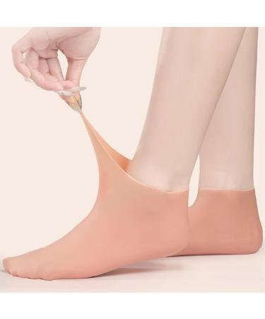 Xnivuis Silicone Socks for Women - 3 Pairs Spa Gel Moisturizing Socks for Dry Feet & Rough Skin - Buy Online on SooperMarket.com