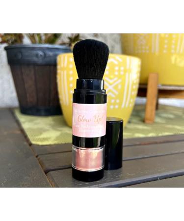 Addictive Cosmetics Glow Up! Oil-Free Mineral Shimmer Powder - Highlighter and Bronzer for Face, Body, and Hair - Vegan & Cruelty-Free - Buy Online on SooperMarket.com