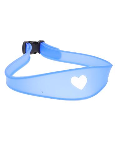 Silicone Hair Cutting Guide Silicone Fade Guide Silicone Hair Shaping Band Haircut Guide Neckline Shaving Template Guide Haircut Tool Silicone Hair Trimming Guide Hair Fade Guide 56x4cm Blue