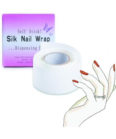 Nail Repair Kit - Self Adhesive Silk Wrap for Strong Nail Protection and Extension - Salon Quality DIY Nail Art Tool - Buy Online on SooperMarket.com
