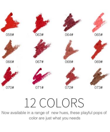 KALLORY Black Lipstick Black Colored Pencils 36 pcs and Liners Pen Shaping Matte Lipstick Makeup Women Liner for Lip Girls Pencil Colors Matte Eyeliner Black Pencils 1 count (Pack of 1) As Shownx3pcs - Buy Online on SooperMarket.com