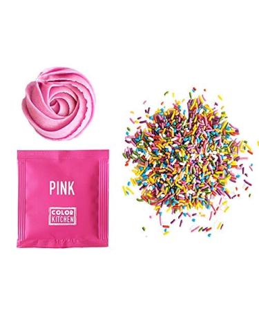 ColorKitchen Pink Frosting Mix with Rainbow Sprinkles - 11.22 oz (318g) | Perfect for Baking! - Buy Online on SooperMarket.com