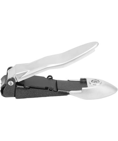 Stainless Steel Nail Clipper with Strong Blade Nail Cutter Fingernail Clipper Anti Splash and Nonslip Lever for Durable - Buy Online on SooperMarket.com