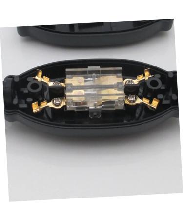 OSALADI 3pcs Practical Waterproof Accessories Double Line Dustproof Rainproof - 6.5*3*2cmx3pcs Blackx3pcs - Buy Online on SooperMarket.com