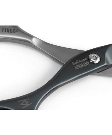 GERMANIKURE Tower Point Cuticle Scissors - Self-Sharpening FINOX22 Titanium Coated Stainless Steel - Professional Manicure Tools - Leather Case - Made in Solingen Germany - Buy Online on SooperMarket.com