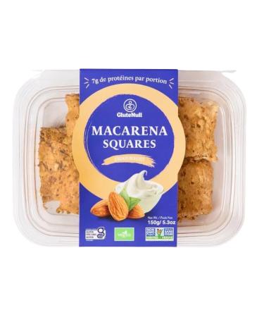 Glutenull Macarena Squares High Protein Gluten-Free Cookies 150g