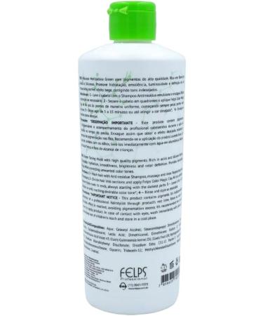 Felps Magic Clay 4K Beige Effect Green Tonalizer - 500ml/16.9oz - Buy Online on SooperMarket.com
