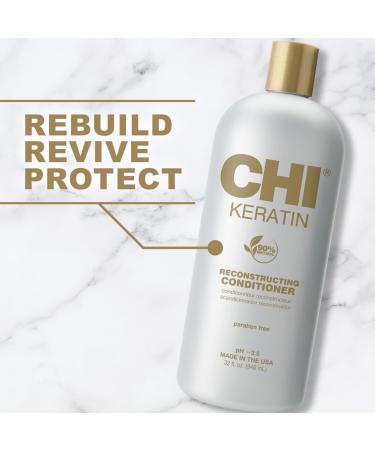 Buy Chi Keratin Reconstructing Conditioner 946 ml - Best for Hair Repair & Hydration | International Shipping Available - Buy Online on SooperMarket.com