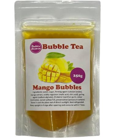 Fruity Strawberry with Mango Popping Bobas Bubble Tea Kit 3 to 6 Drinks Strawberry and Mango - Buy Online on SooperMarket.com