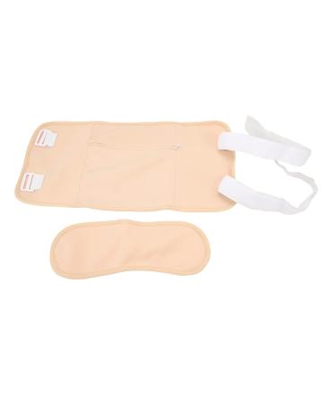 Buy Waist-Necked Chinus Oil Pack | Multi-Purpose Ribinus Oil Wrap | Reusable & Comfortable | Insomnia Relief & Yoga Essential (Khaki) - Buy Online on SooperMarket.com