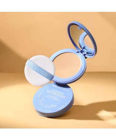 SACE LADY Oil Control Face Pressed Powder - Matte Smooth Setting Makeup for Waterproof Long-Lasting Finish - Cruelty-Free, 0.28oz - Buy Online on SooperMarket.com