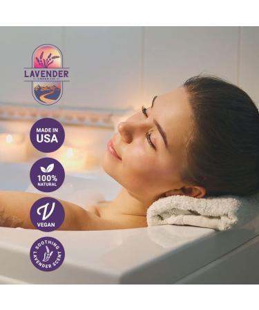 Relaxing Lavender Bath Salt with Epsom & Dead Sea Minerals - Soothing Foot Soak for Women | Muscle Relief & Luxury Bath Products - 1 lb - Buy Online on SooperMarket.com