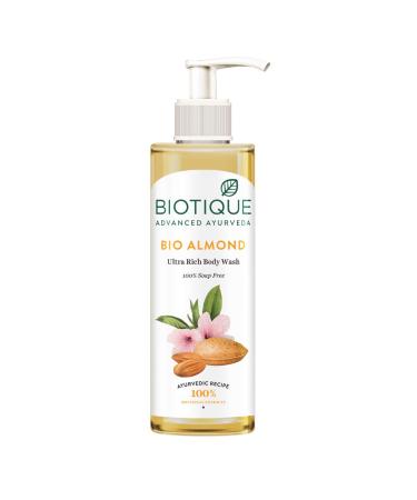 Biotique Almond Oil Ultra Rich Body Wash Botanical Extracts 200 ml