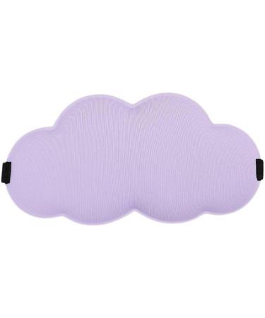 Cloud Eye Shield Seamless Warm Double-Sided Breathable Eye Mask - Purple - Buy Online on SooperMarket.com