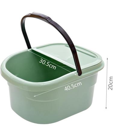 Folpus Foot Soaking Bath Basin Foot Bath Soak Tub Foot Bath Bucket Foot Bath SPA Soak Tub for Camping Green - Buy Online on SooperMarket.com
