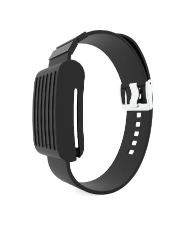 FITCENT Super Soft Adjustable Replacement Band Compatible with Whoop 4.0 and Whoop 3.0 Heart Rate Monitor Black