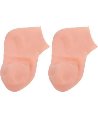 Gel Socks Comfortable Elastic SPA Foot Care Gel Socks for Cracked Feet for The Salon (XL) - Buy Online on SooperMarket.com