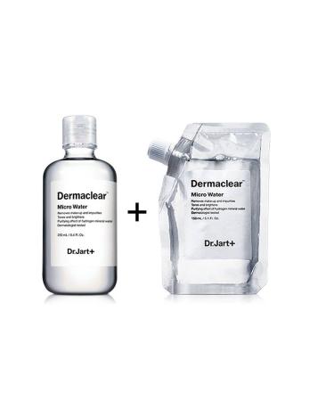 Dr.Jart+ Dermaclear Micro Water 8.4oz + GIFT 5.1oz - Gentle Cleansing Water Set - Buy Online on SooperMarket.com