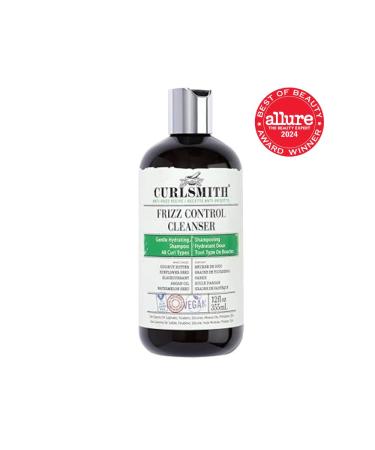 CURLSMITH Frizz Control Cleanser - Vegan Hydrating Shampoo for All Curl Types 355ml - Long Lasting Frizz Control - Buy Online on SooperMarket.com