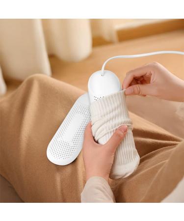 Flintronic Electric Shoe Dryer - Portable 3-Mode Timer Boot Dryer for Ski Boots Socks Shoes & Gloves (EU Plug) - Buy Online on SooperMarket.com