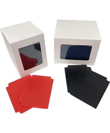 SXTT MTG Deck Box - Large Card Deck Box for 120+ Single Sleeved Commander Cards - White Magnetic Game Card Case for MTG/TCG/CCG - Buy Online on SooperMarket.com