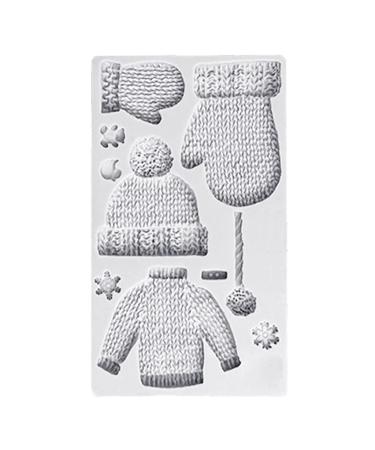 Fondant Making Mould Silicone Material Mold Making Candy Soap Fondant Chocolate and Clay Gifts for Baking Lover Silicone Fondant Molds Small for Cake Decorating