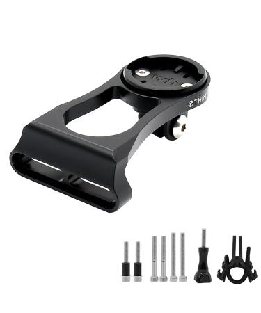 Thinvik Out-Front Extended Bike Computer Mount for Wahoo, Gopro Combo Mount for Wahoo Mini Wahoo Elemnt & Elemnt Bolt,Elemnt Roam GPS Bike Computer - CNC Aluminum Alloy