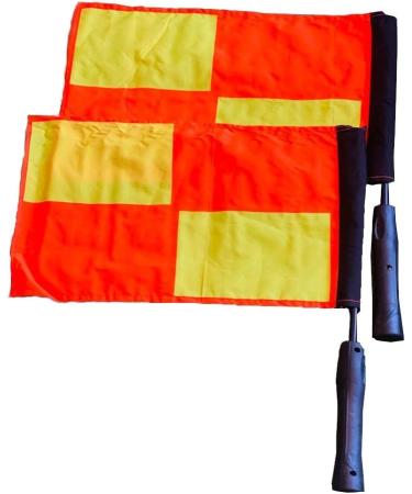 RefStuff Soccer Referee PRO Flags - High-Quality Assistant Linesman Flags (Pair) - Buy Online on SooperMarket.com