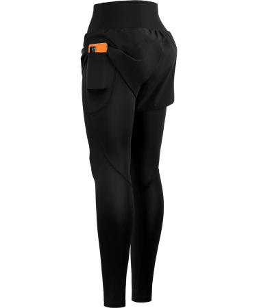 NELEUS Women's Yoga Pants | High Waist Workout Leggings with Tummy Control and 2 Pockets | X-Large, Black - Buy Online on SooperMarket.com