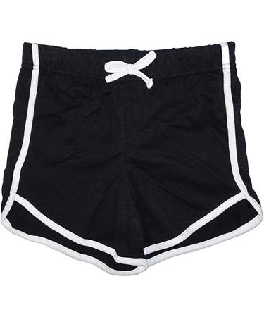 Whear Child Girls 3 Pack Athletic Shorts X-Large (7-8 Years) | Dolphin Yoga Workout & Running Shorts for Summer | Casual Sports Wear - Buy Online on SooperMarket.com