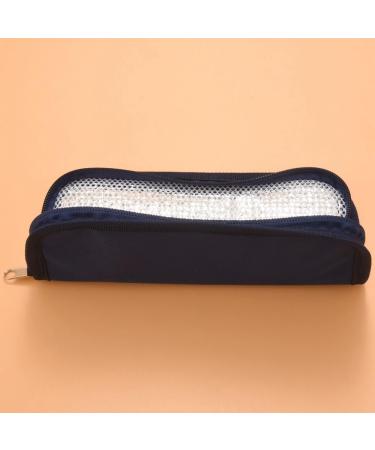 yuoseg 2PCS Insulin Cooler Travel Case Diabetic Medication Organizer Cooler Bag Navy Blue Navy Blue - Buy Online on SooperMarket.com
