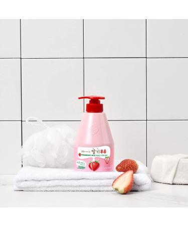 KWAILNARA Strawberry Milk Body Cleanser 560g / 19.75oz - Hydrating Body Wash - Buy Online on SooperMarket.com