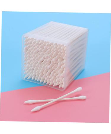 Buy Housoutil 2 Boxes Eye Cotton Swabs - Travel Makeup & Ear Buds | Premium Cosmetic Cotton Tips - Buy Online on SooperMarket.com