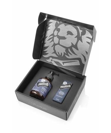 Proraso Beard Care Kit for Men - Sandalwood Beard Wash & Oil for Thick Coarse Beards | Cleanse Tame & Detangle | International Shipping - Buy Online on SooperMarket.com