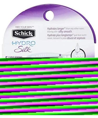 Schick Hydro Silk Cartridges 4 ea - Pack of 2 | Smooth and Hydrating Shave - Buy Online on SooperMarket.com