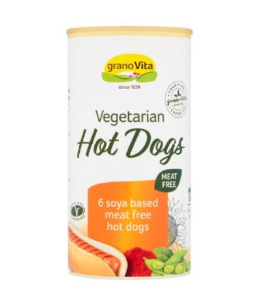 GranoVita Vegetarian Hot Dogs 550g x 1 Vegeterain Hot Dogs 1