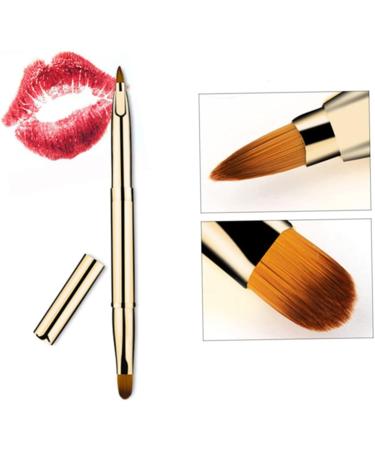 minkissy Makeup Brushed Lip Cosmetic Lip Brush Lipstick Gloss Makeup Brush Lip Applicator Makeup Stick Makeup Lipstick Brush Concealer Brush Tool Kit Double Head - Buy Online on SooperMarket.com